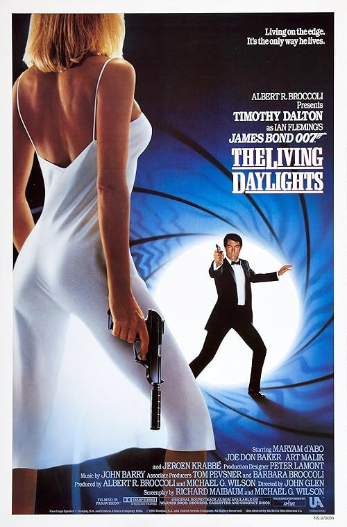 The Living Daylights movie poster