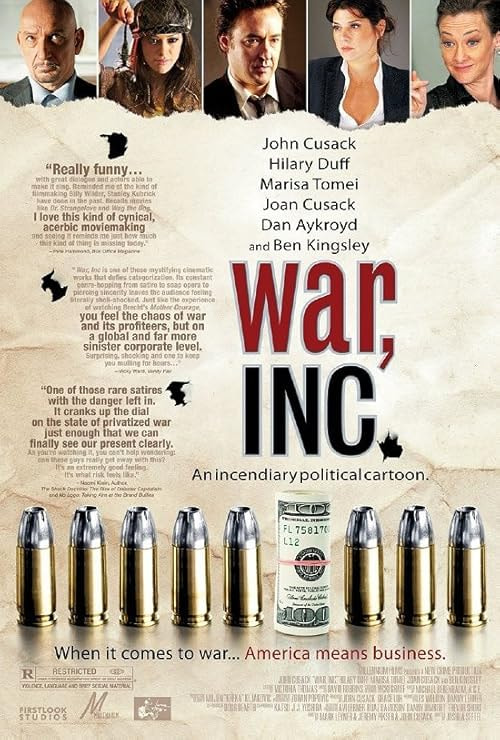 War, Inc. movie poster