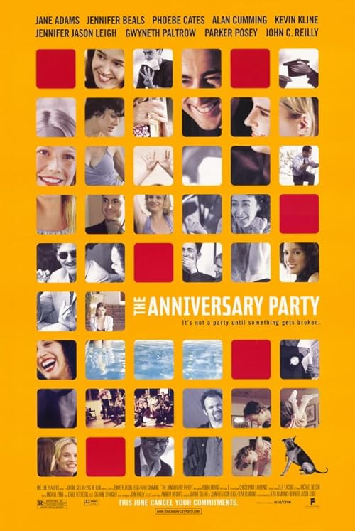 The Anniversary Party movie poster