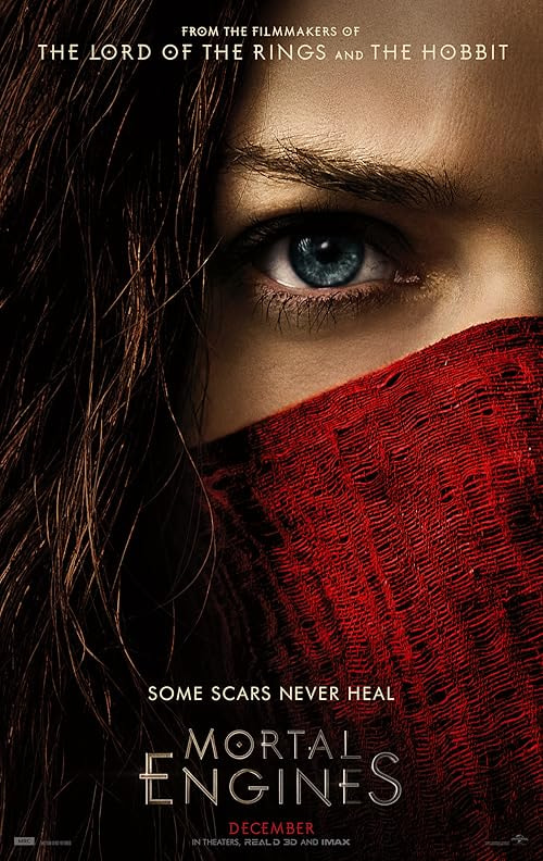 Mortal Engines movie poster