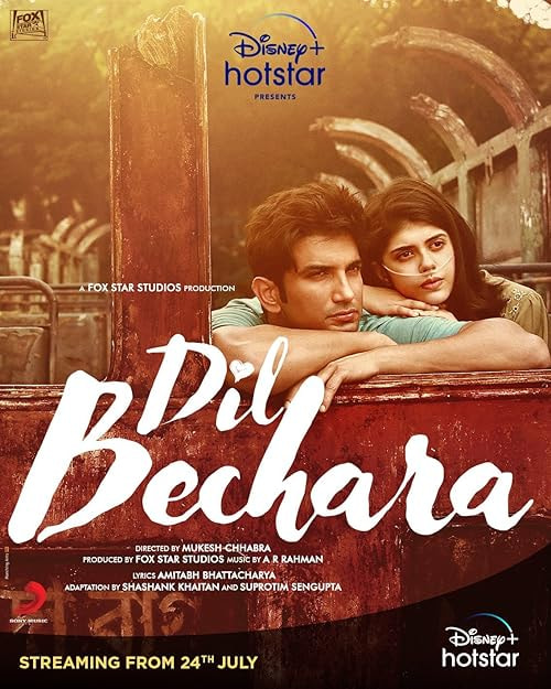 Dil Bechara movie poster
