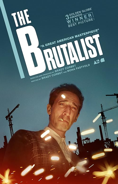 The Brutalist movie poster