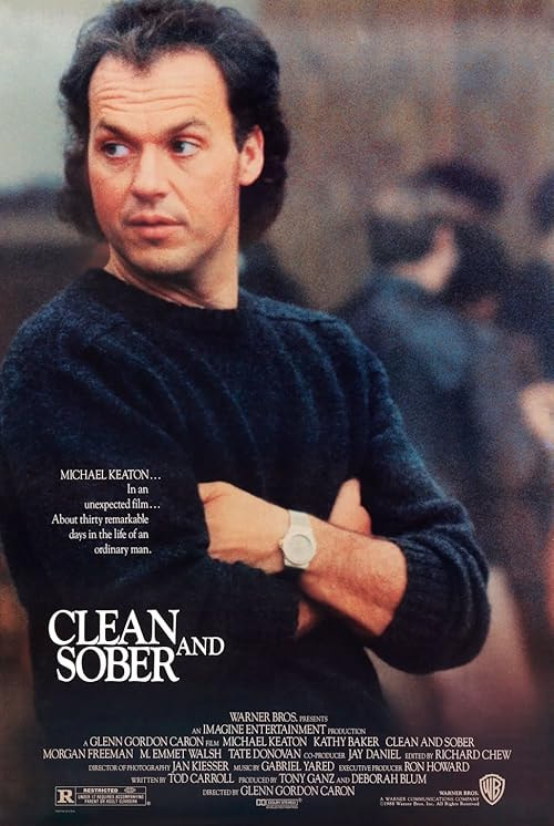 Clean and Sober movie poster