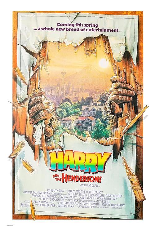 Harry and the Hendersons movie poster