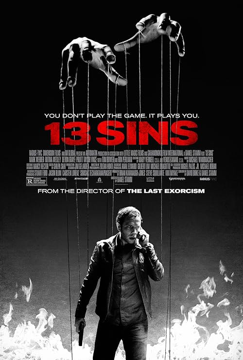 13 Sins movie poster