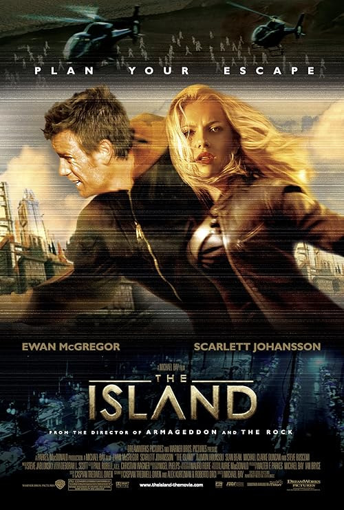 The Island movie poster