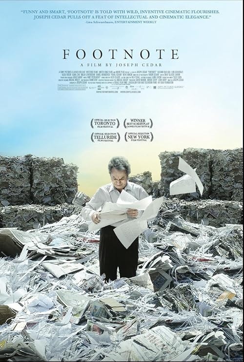 Footnote movie poster