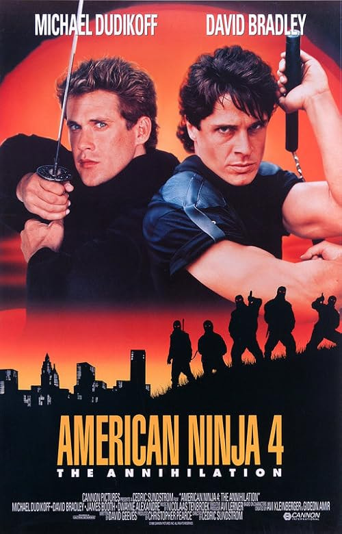 American Ninja 4: The Annihilation movie poster