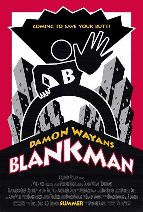 Blankman movie poster
