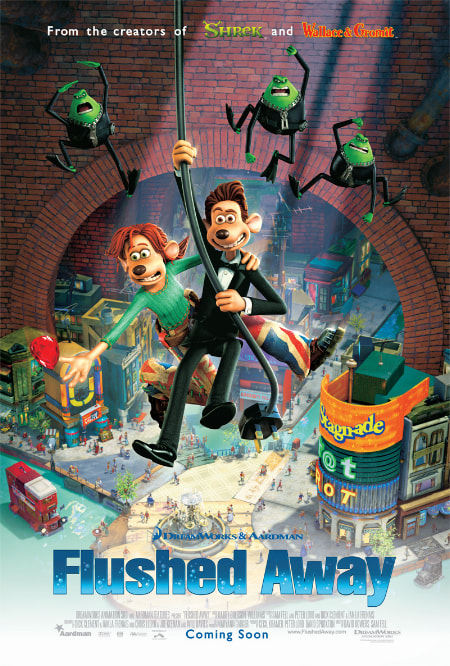 Flushed Away movie poster