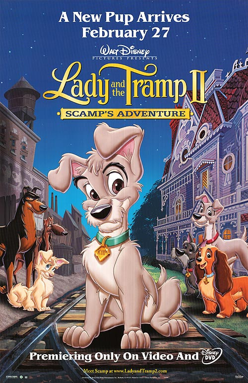Lady and the Tramp 2: Scamp's Adventure movie poster
