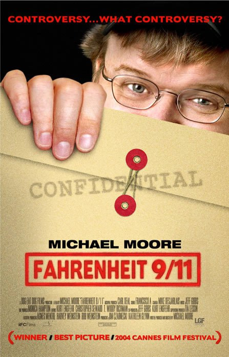Fahrenheit 9/11 movie poster