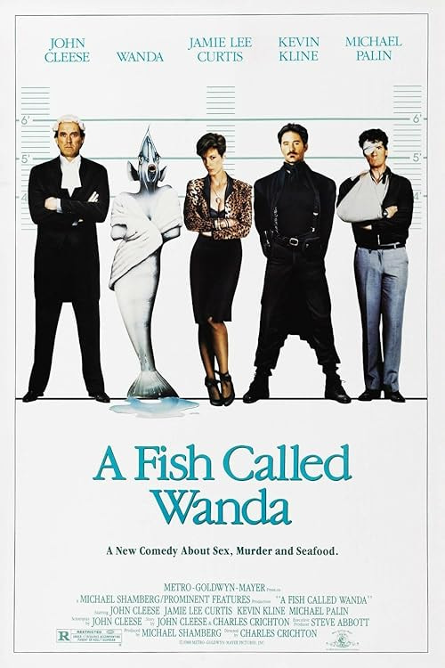 A Fish Called Wanda movie poster