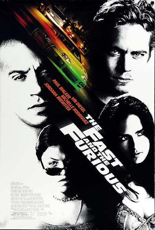 The Fast and the Furious movie poster