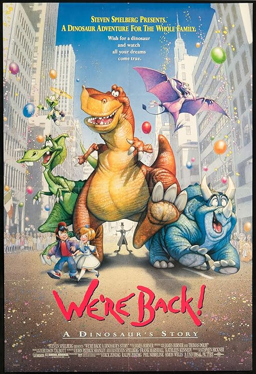 We're Back! A Dinosaur's Story movie poster
