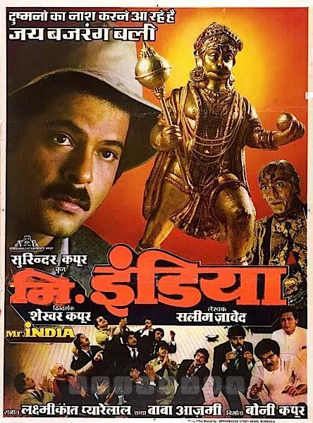 Mr. India movie poster