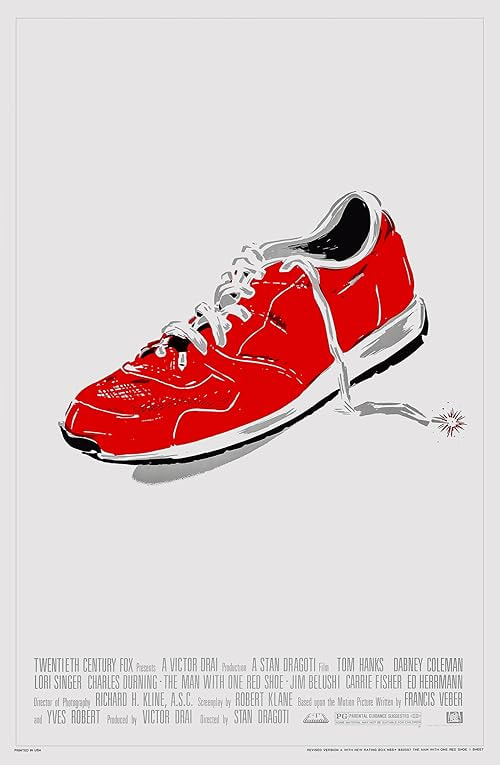 The Man with One Red Shoe movie poster
