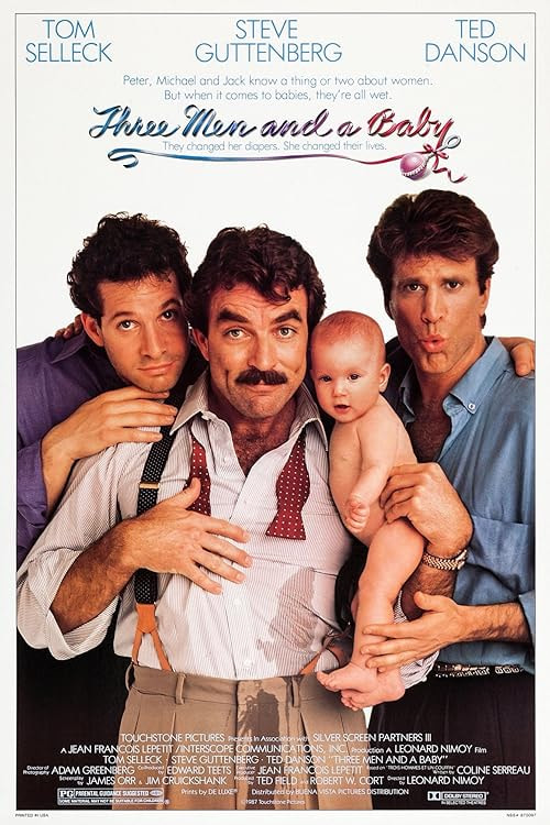 Three Men and a Baby movie poster