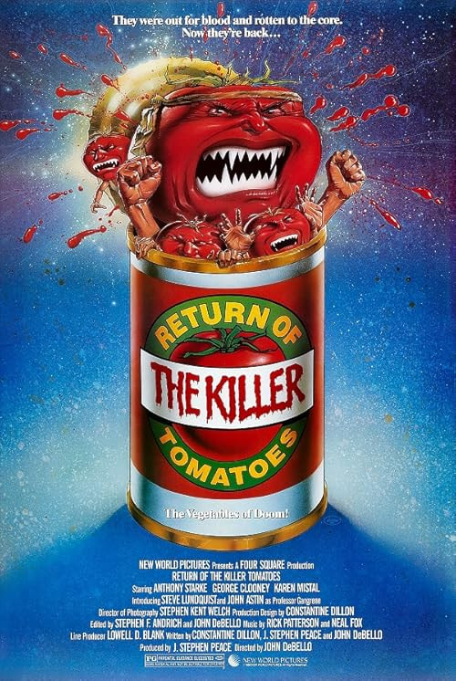 Return of the Killer Tomatoes! movie poster