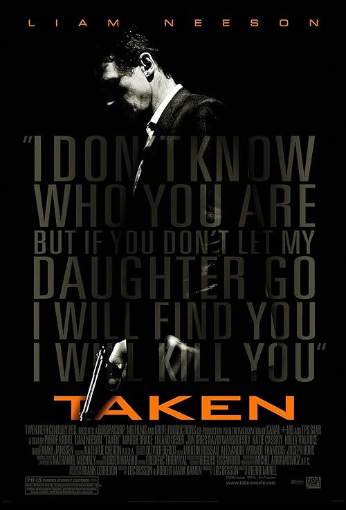 Taken movie poster