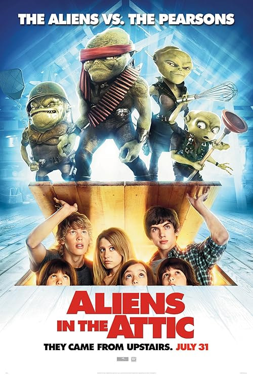 Aliens in the Attic movie poster