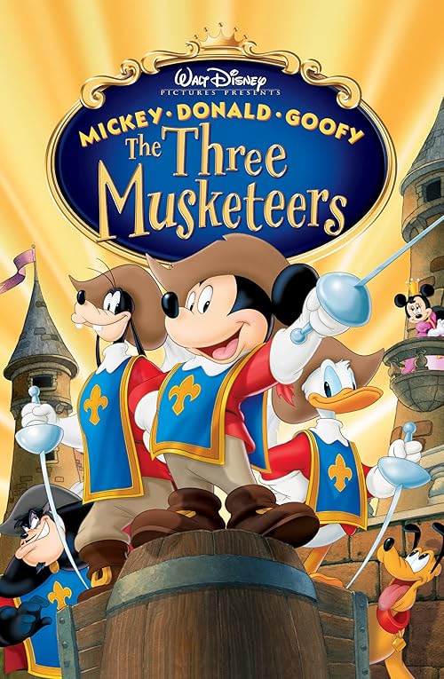 Mickey, Donald, Goofy: The Three Musketeers movie poster