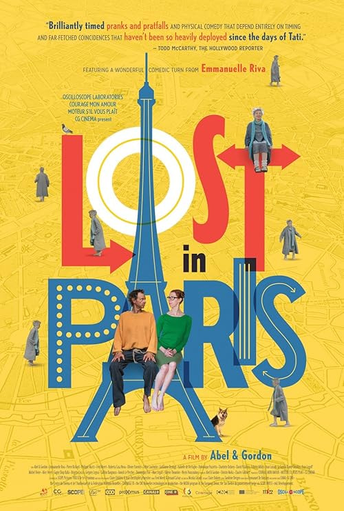 Lost in Paris movie poster