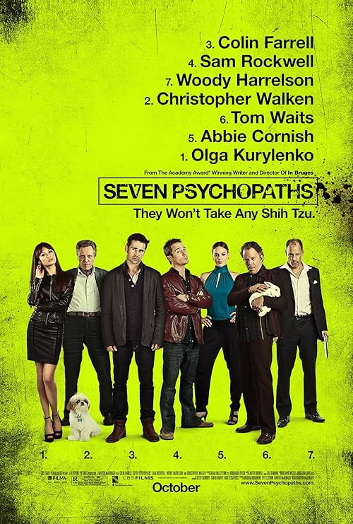 Seven Psychopaths movie poster