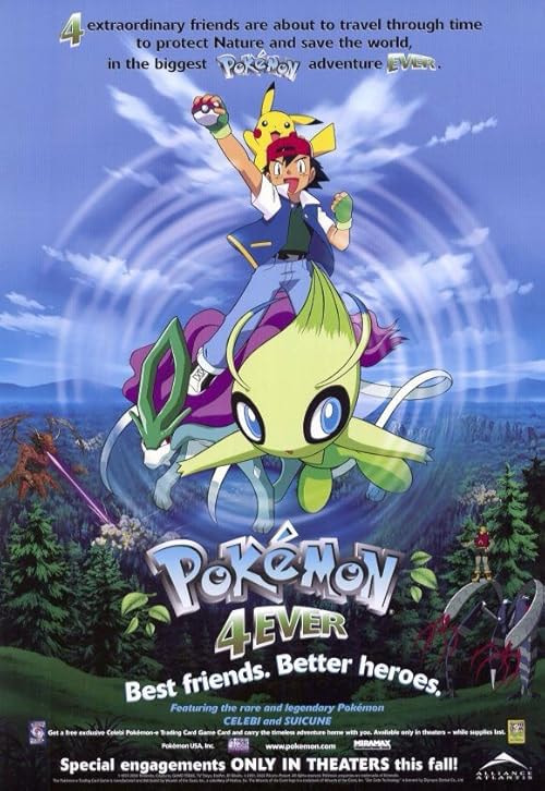 Pokemon 4Ever: Celebi - Voice of the Forest movie poster