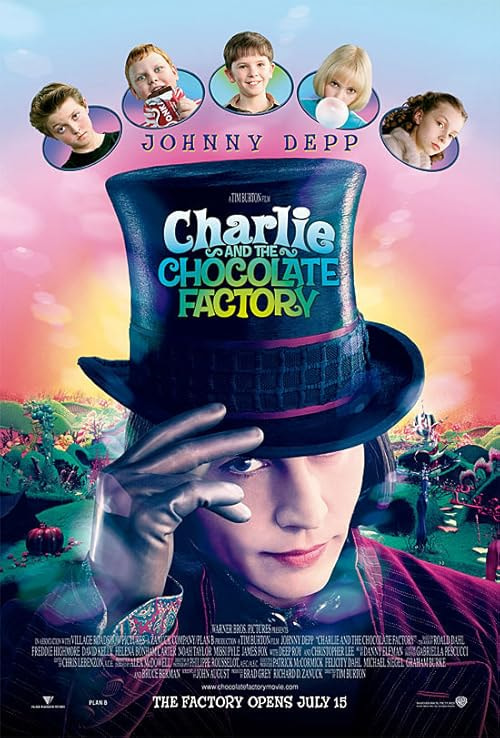 Charlie and the Chocolate Factory movie poster