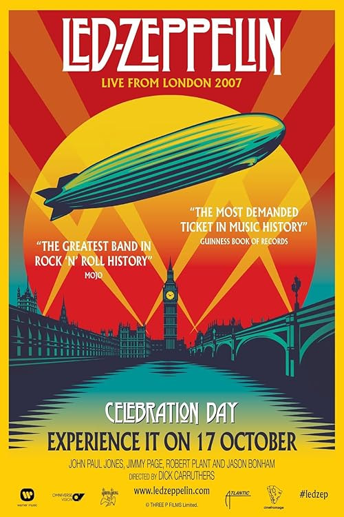 Led Zeppelin: Celebration Day movie poster