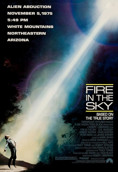 Fire in the Sky movie poster