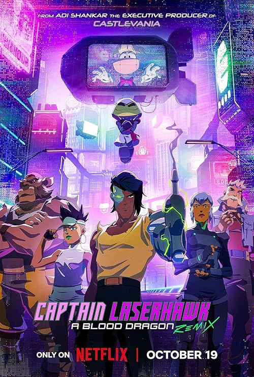 Captain Laserhawk: A Blood Dragon Remix movie poster