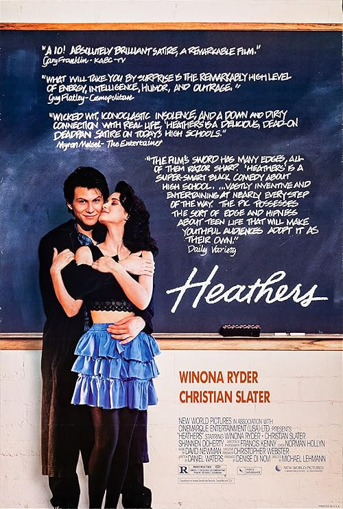 Heathers movie poster