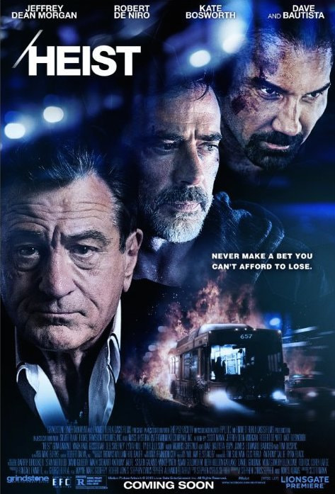 Heist movie poster