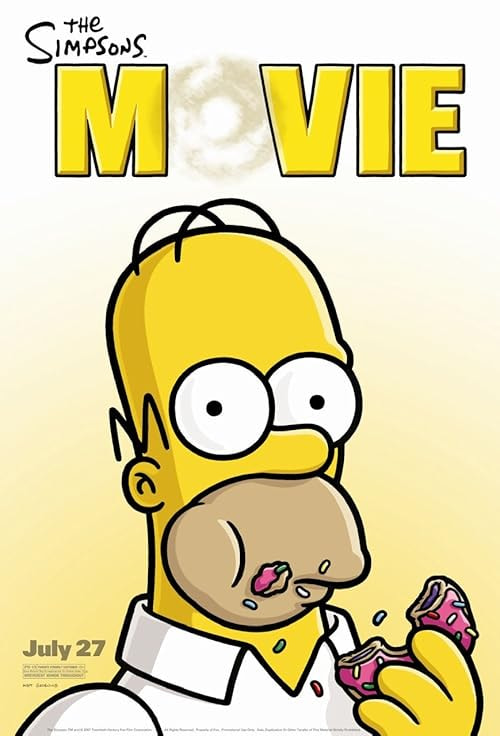 The Simpsons Movie movie poster