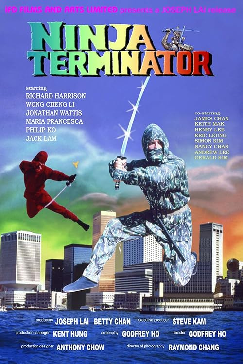 Ninja Terminator movie poster