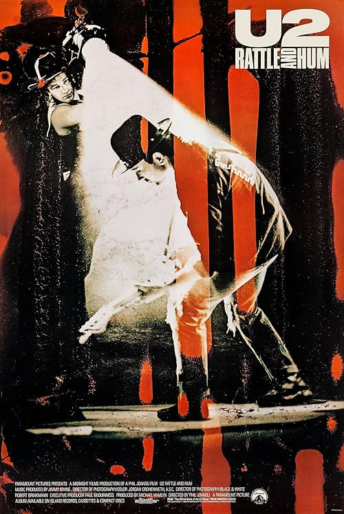 U2: Rattle and Hum movie poster