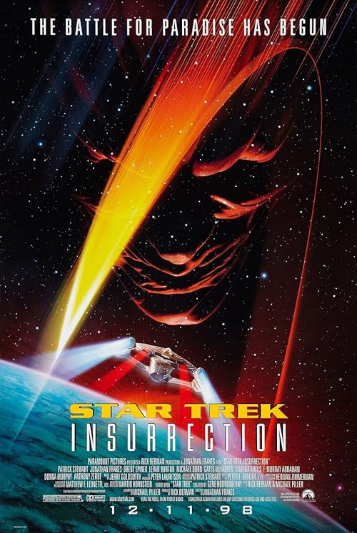 Star Trek: Insurrection movie poster