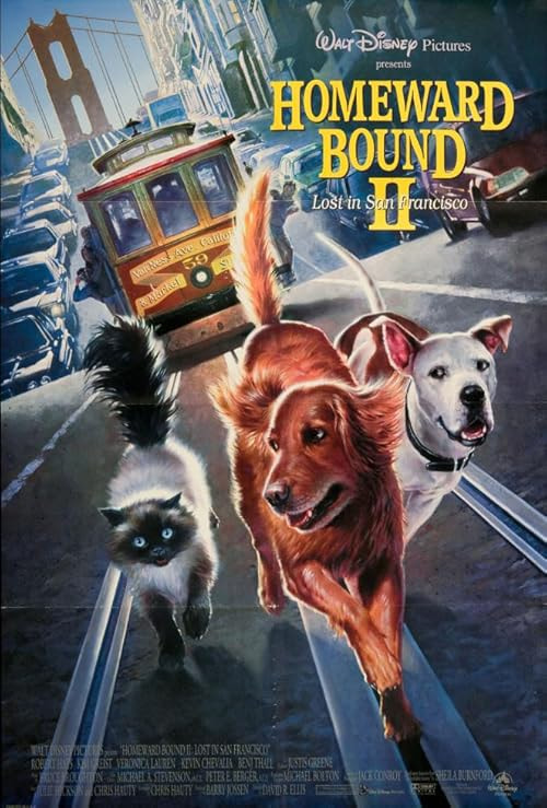 Homeward Bound II: Lost in San Francisco movie poster