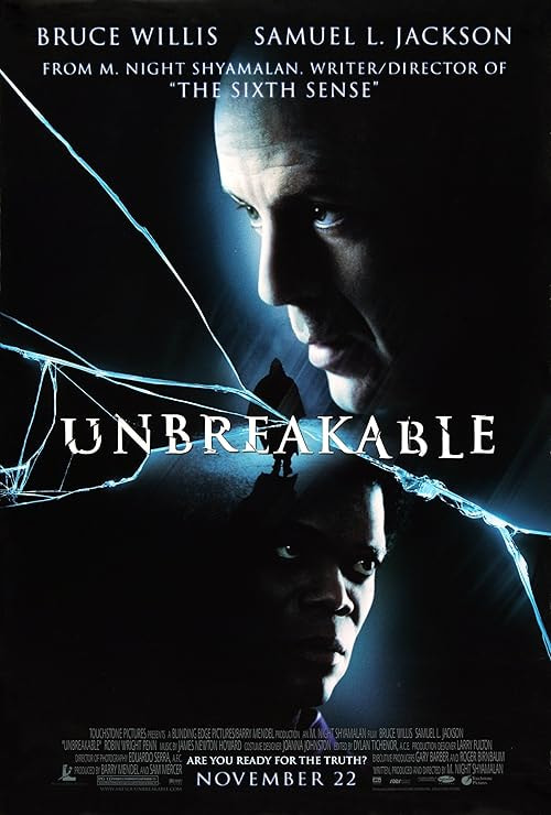 Unbreakable movie poster