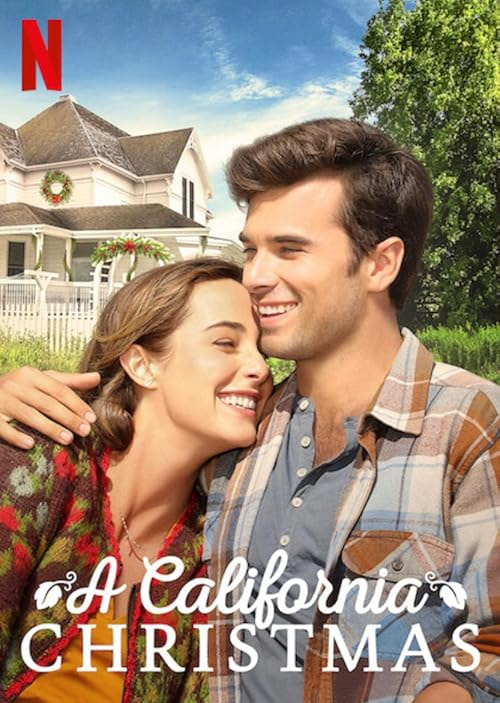 A California Christmas movie poster