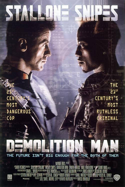 Demolition Man movie poster
