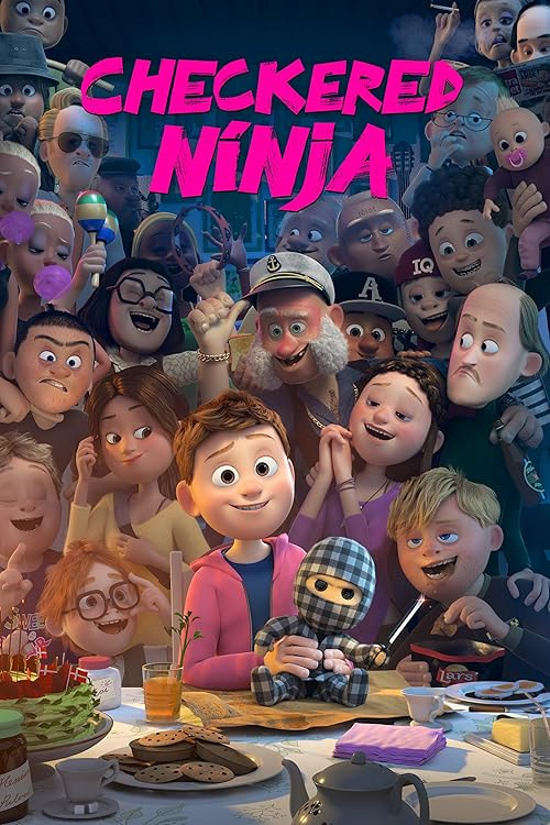 Checkered Ninja movie poster