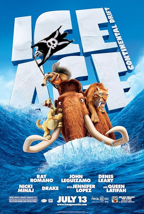 Ice Age: Continental Drift movie poster