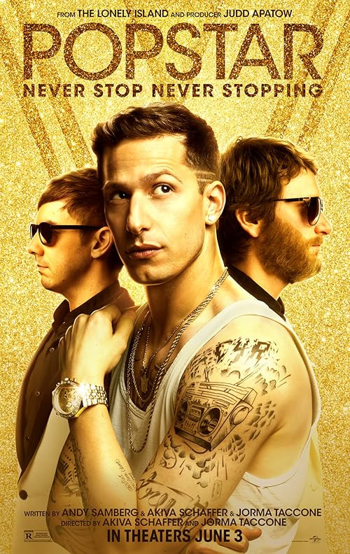 Popstar: Never Stop Never Stopping movie poster