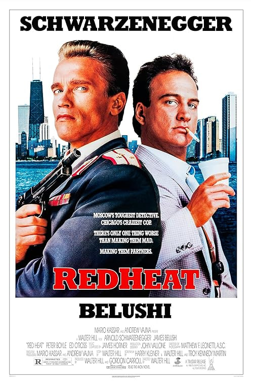Red Heat movie poster