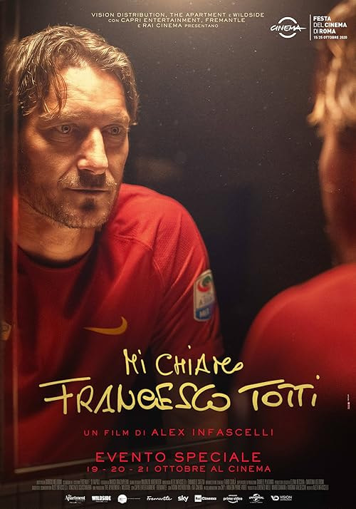 My Name Is Francesco Totti movie poster