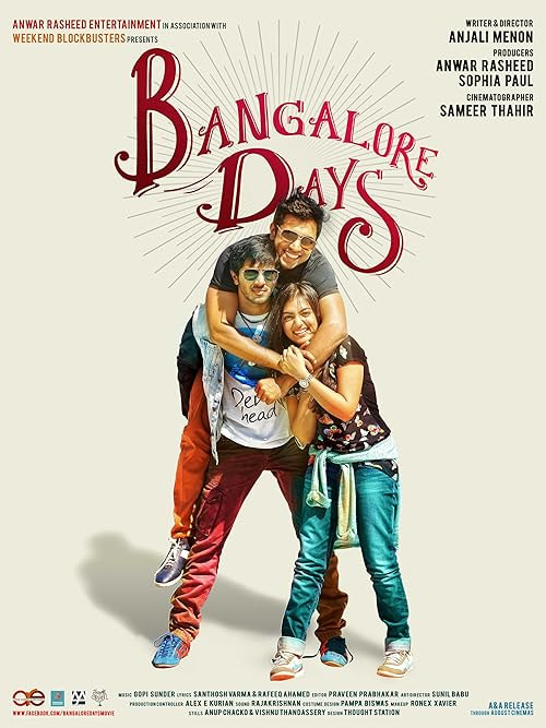 Bangalore Days movie poster