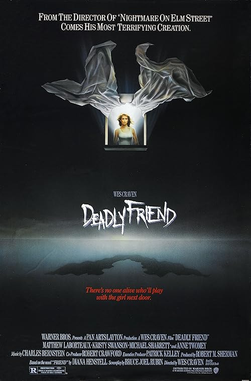Deadly Friend movie poster